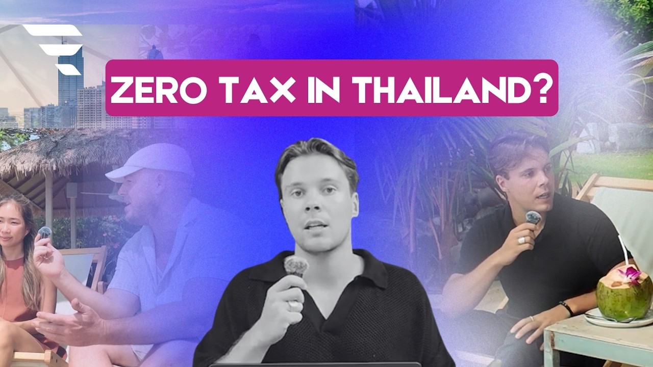 Thailand’s Territorial Tax System Explained (The Reality)