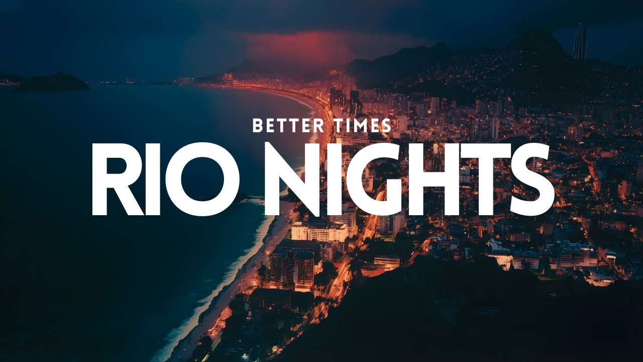 Brazilian Night Café ☕ Smooth Bossa Nova & Jazz in Rio