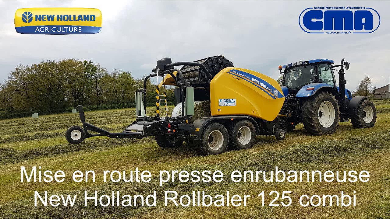 NEW HOLLAND ROLLBALER 125 COMBI