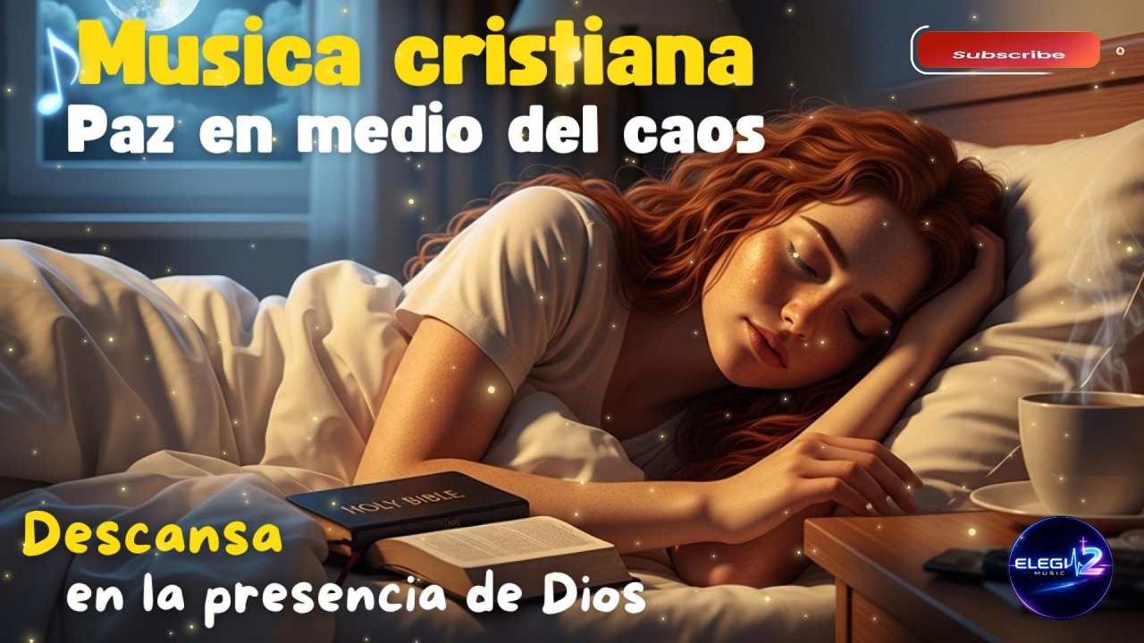 🌙Cuando Todo es Caos, Dios Da Paz 🕊️ Música Relajante para Dormir