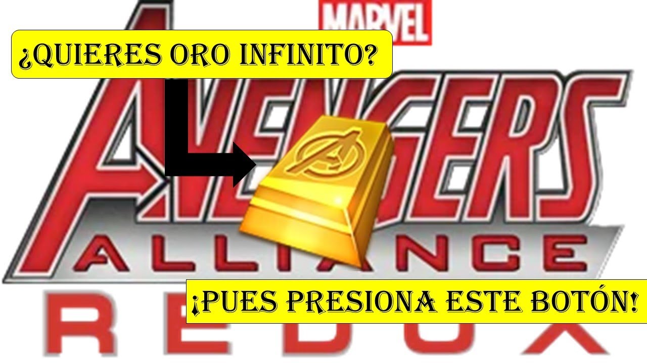 CONSIGUE ORO INFINITO GRACIAS A UN BOTÓN!  - MARVEL AVENGERS ALLIANCE REDUX