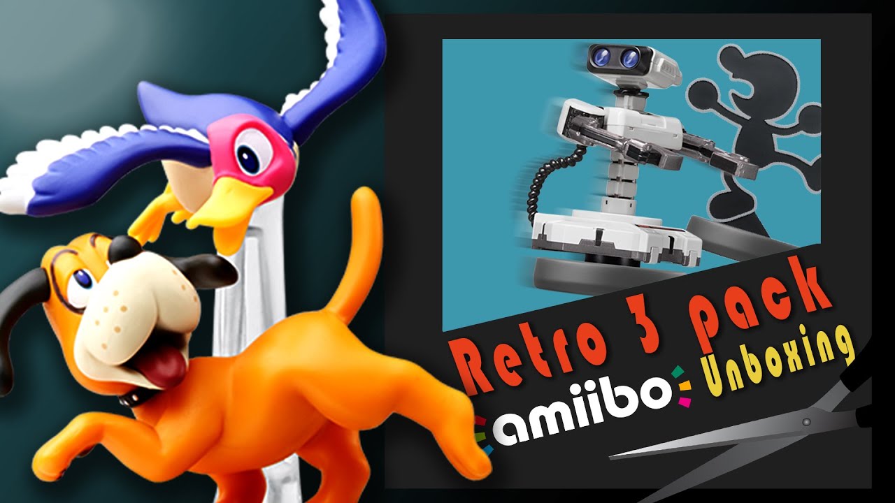 Retro 3 Pack Amiibo EXTRACTION!