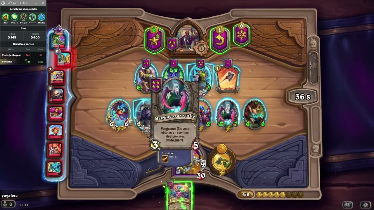 HS Battleground - Double Niuzao doré !