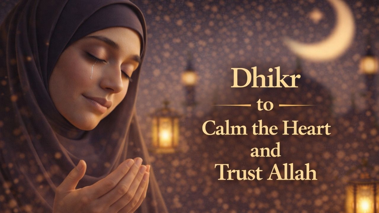 Stop Your Anxiety Instantly! Use This Dhikr to Calm the Heart and Trust Allah