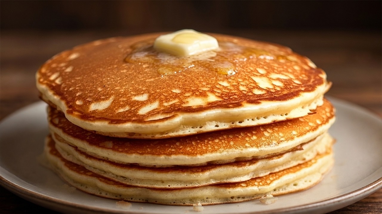 Perfectly Fluffy Pancakes Every Time! Simple & Delicious!