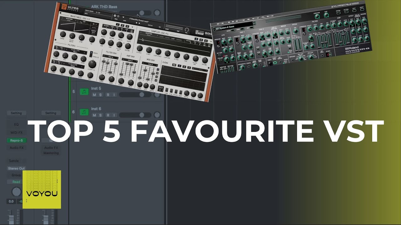 Top 5 Best VST's