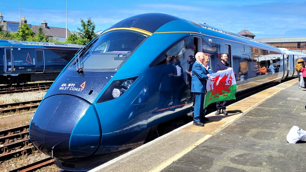Onboard the First Avanti Class 805 'Evero' Service, Crewe to Holyhead 2/6/24