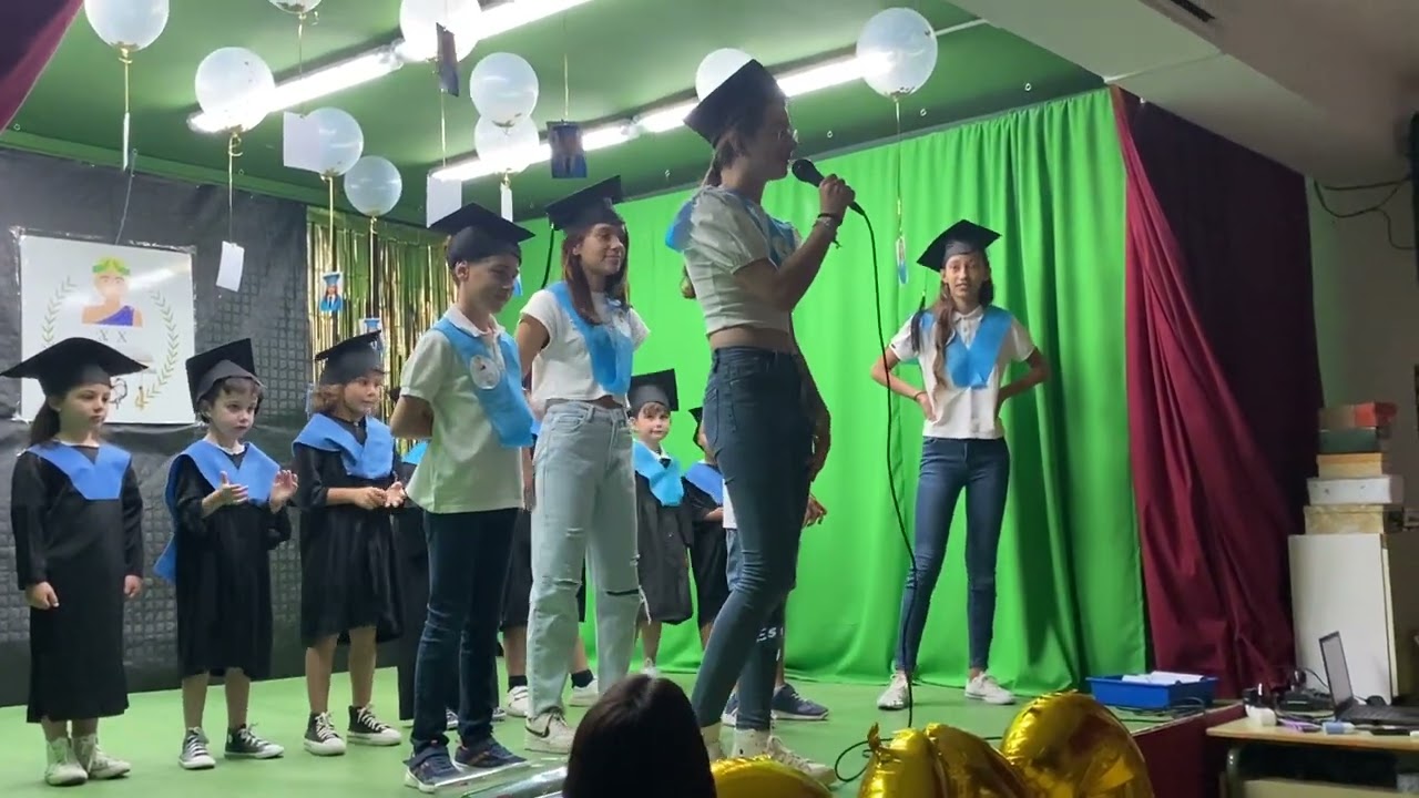 Baile inicio graduación 2024, infantil y 6º de Primaria