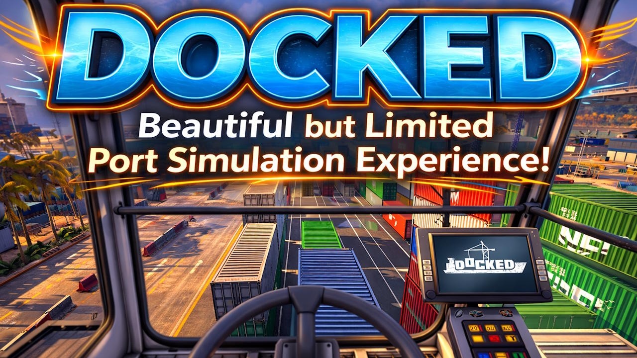 Обзор Docked Review 2026 &mdash; Прекрасный, но ограниченный опыт симуляции порта!