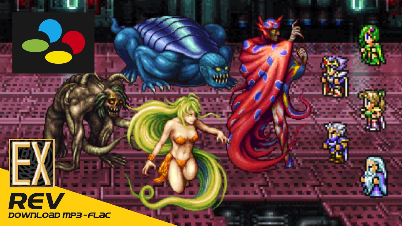 Final Fantasy IV OST - Battle With the Four Fiends [SNES Edition EX REV]