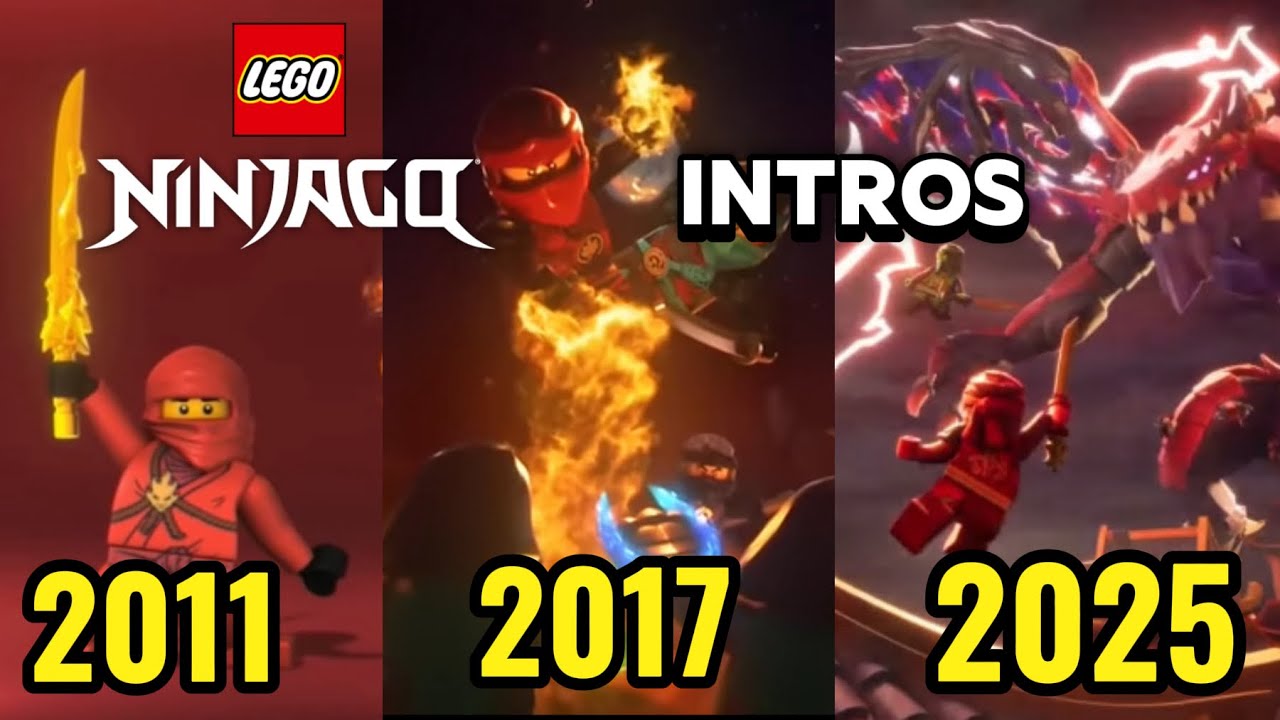 Evolution of LEGO Ninjago Intros (2011-2025)