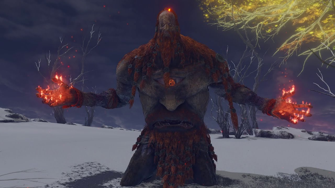 Fire Giant - RL1 NG+7 +0『No Roll/Horse/Buffs/Aux/Hits』