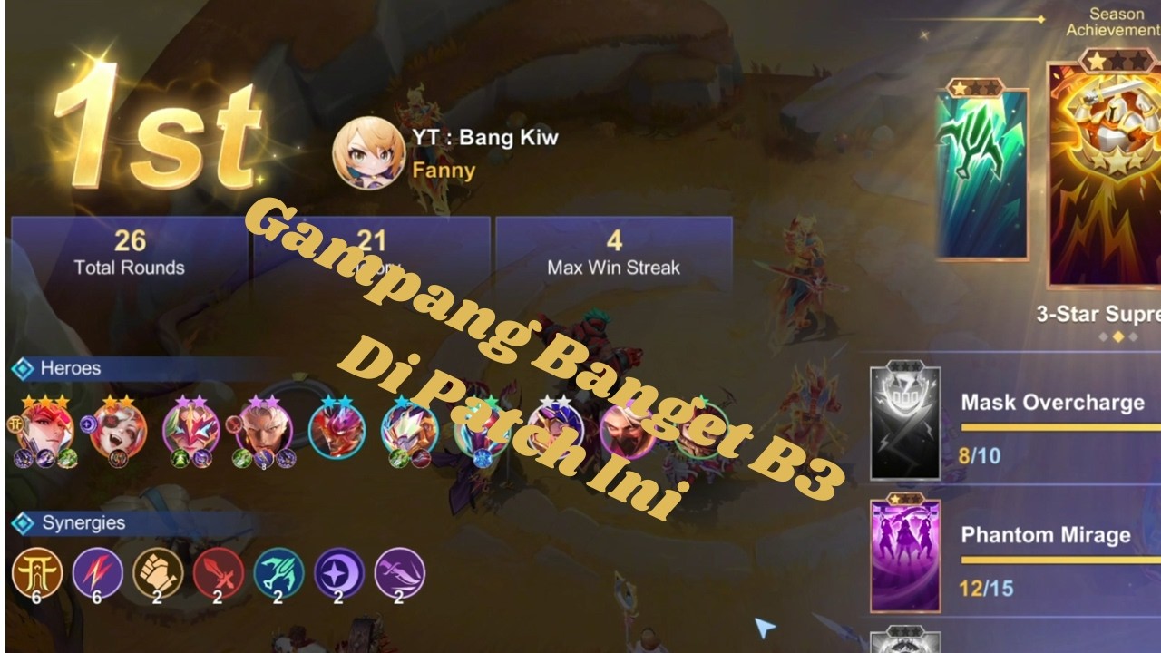 Hero G5 Gampang B3 Di Patch Sekarang?? - MAgic Chess Go Go