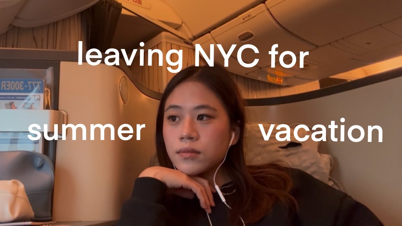 (ENG) 紐約留學日常| 放暑假回台灣前的日子// leaving nyc for summer vacation