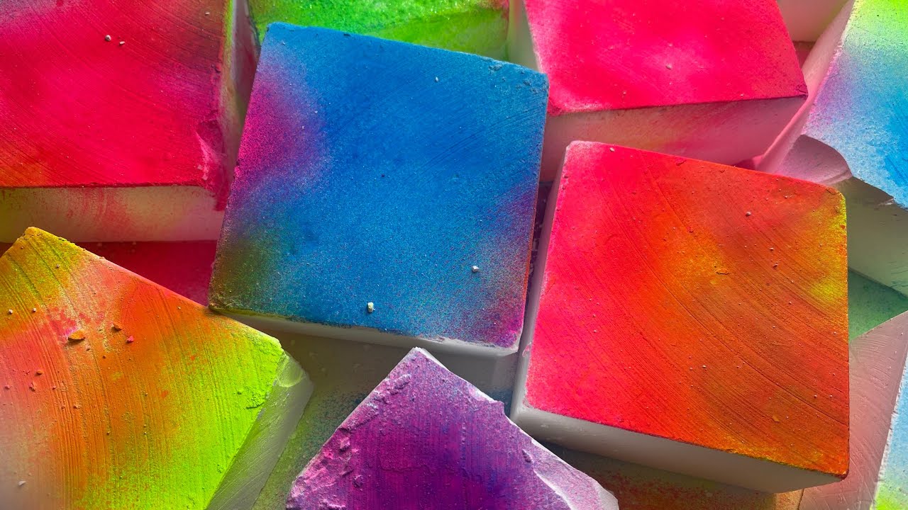 24 Colorful Mass Crush | BSN & Ader Gym Chalk | So Satisfying