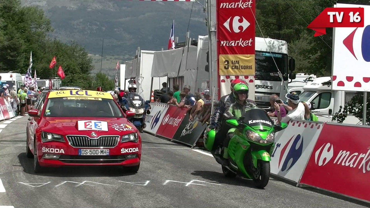 Le Tour de France au col lebraut - Etape 17 - TV16