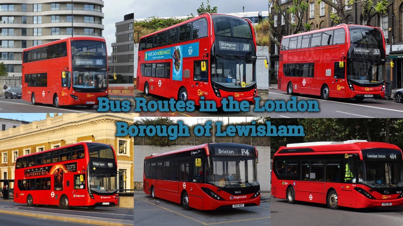 Bus Routes in the London Borough of Lewisham