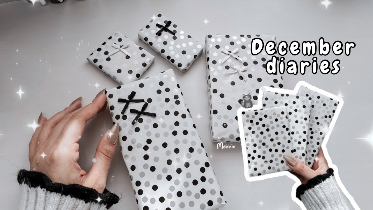 December diaries 🩶 | packing Christmas presents for a friend in another country 🫶🏻🤍