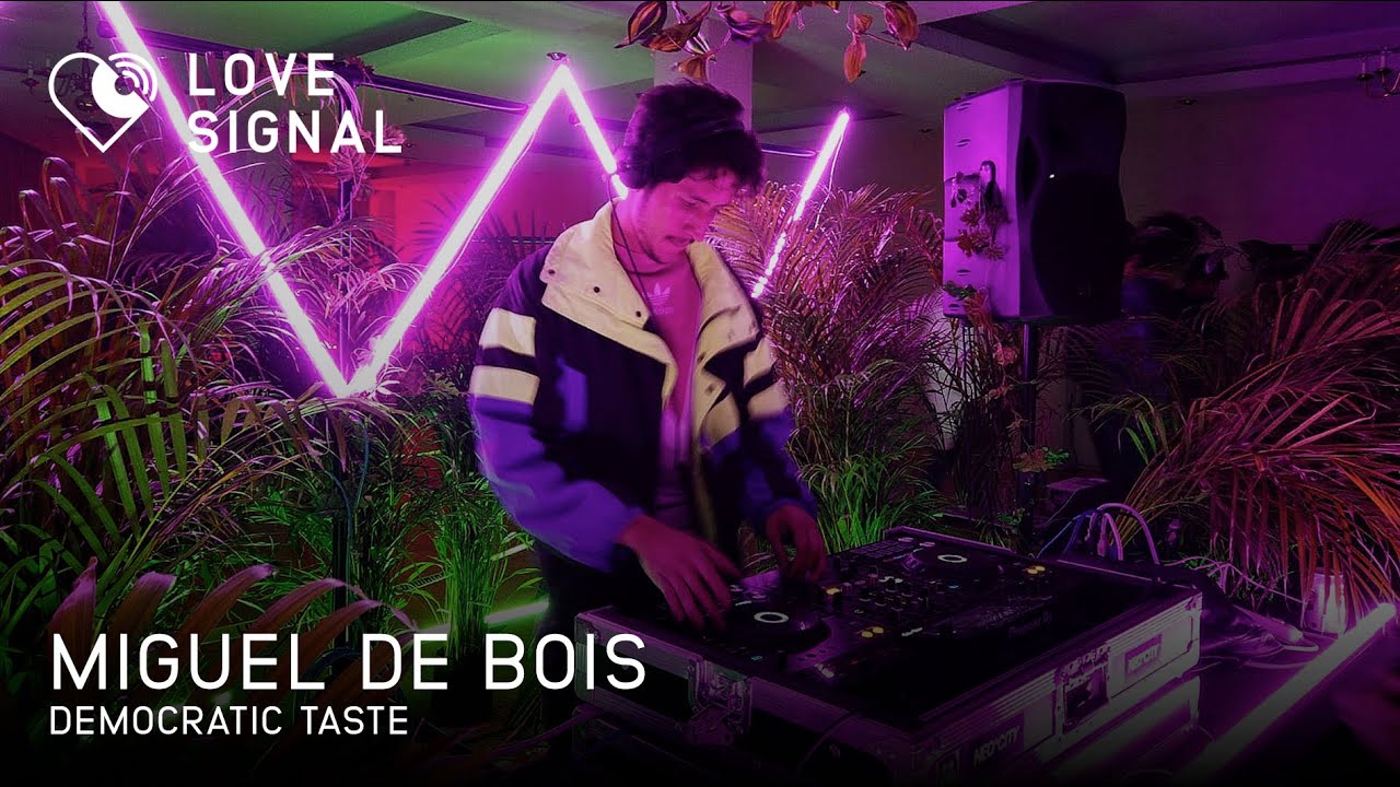 MIGUEL DE BOIS (Democratic Taste) | Love Signal by Lista