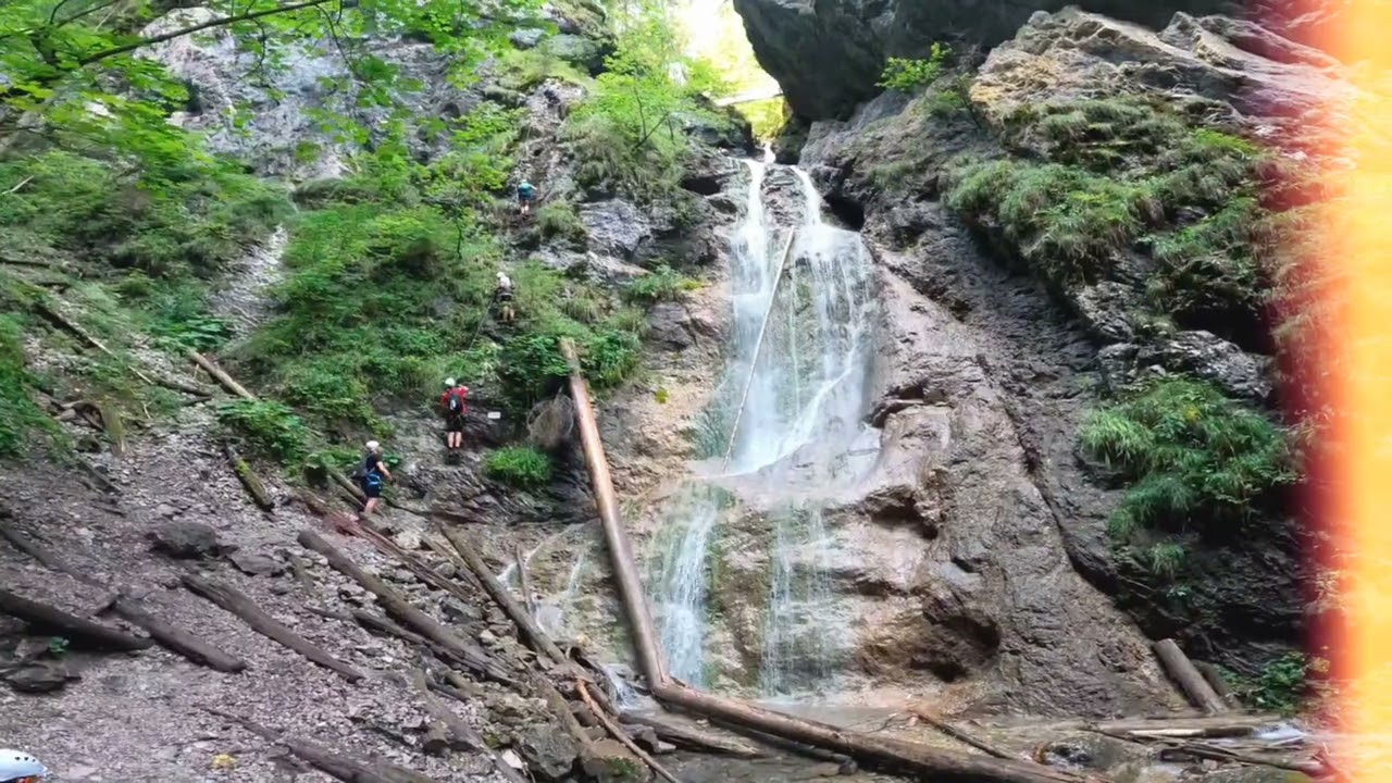 Słowacki Raj, Via Ferrata Kysel 19.08.2023.
