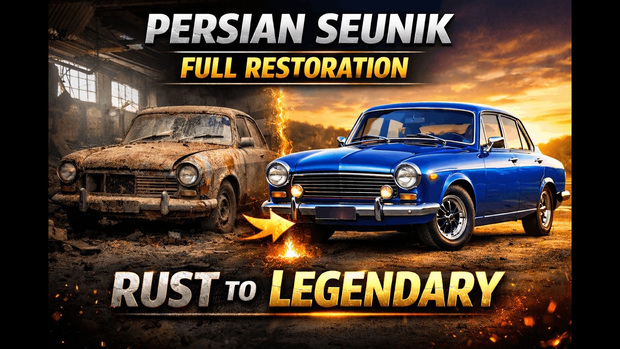 Abandoned Persian Seunik FULL Restoration – From Rusted Ruin to Legendary Revival