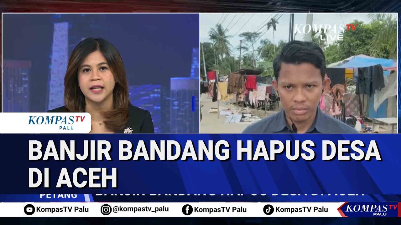 Dua Kampung di Aceh Utara Rata Dengan Tanah Usai Disapu Banjir Bandang