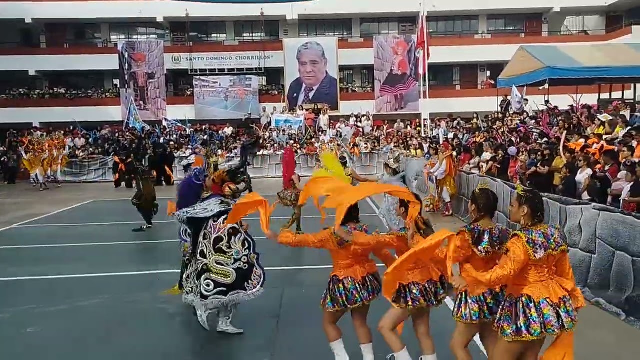 Diablada Puneña, 5to año B colegio santo domingo