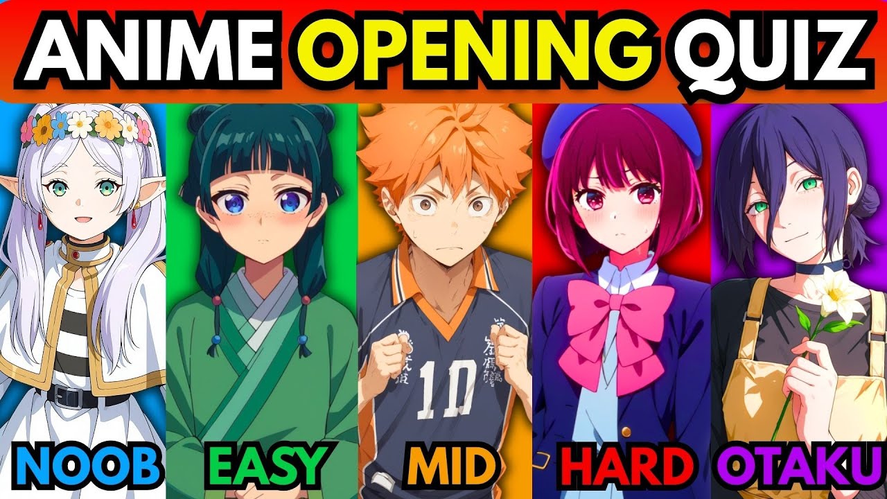 ANIME OPENING QUIZ🔥 - 2025 to 2005 (The Ultimate Timeline) ⌛🔥