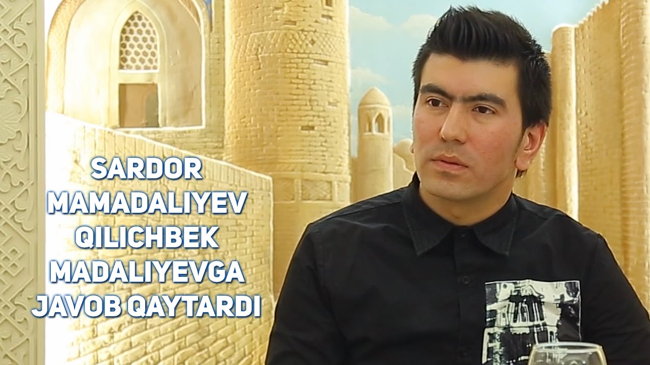 Sardor Mamadaliyev Qilichbek Madaliyevga javob qaytardi (Exclusive video)