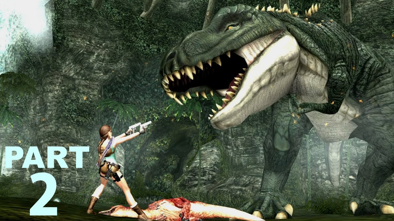 Welcome to Jurassic Park! | TOMB RAIDER ANNIVERSARY | Xbox 360 | Playthrough Part 2