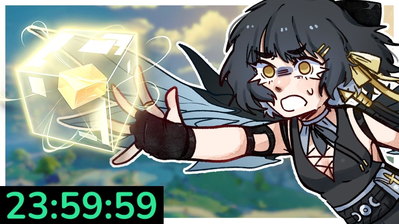 I Tried To 100% The Wuthering Waves Map in 24 Hours