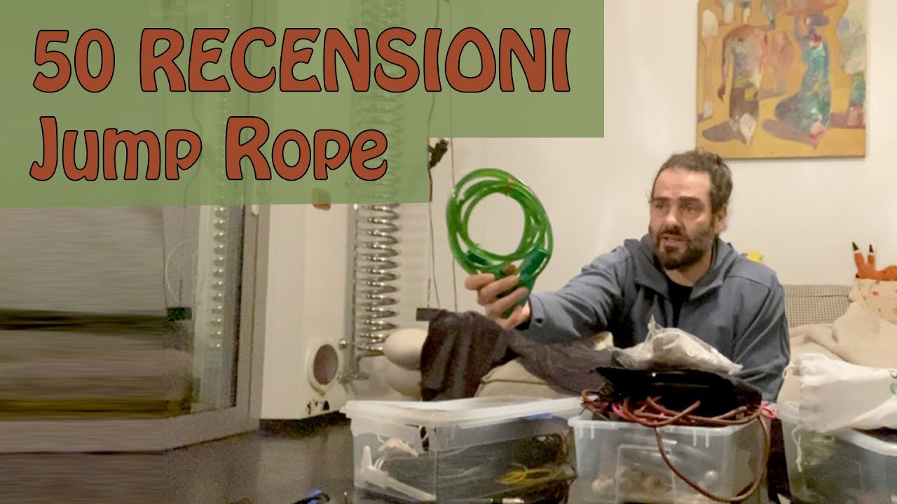 Recensioni Corde per Saltare // Commento una parte della mia Collezione di Jump Rope //