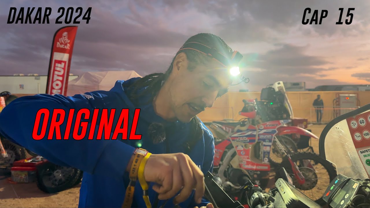 DAKAR 2024: La categoria ORIGINAL, ellos se ARREGLAN la MOTO (Capítulo 15)
