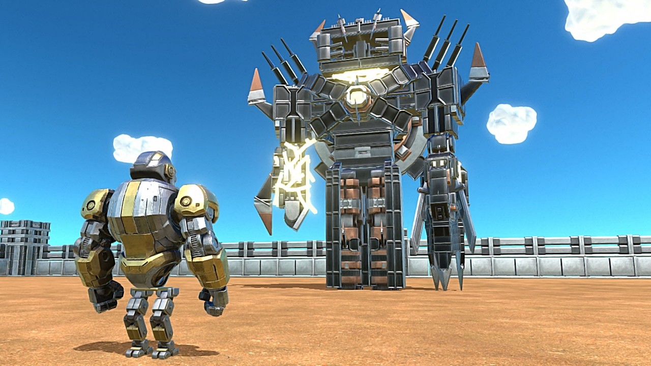 Watchman Of Doom VS Workshop Units - Age of Warbots Gameplay