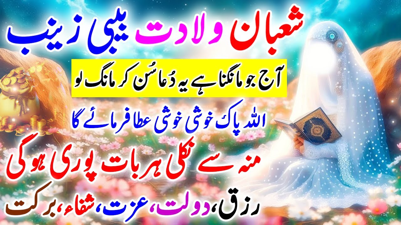 1 Shaban Wiladat Bibi Zainab | Aj Jo Mangna Hay SunKar Mang Lo | Allah Khushi Khushi Ata Farmay Ga