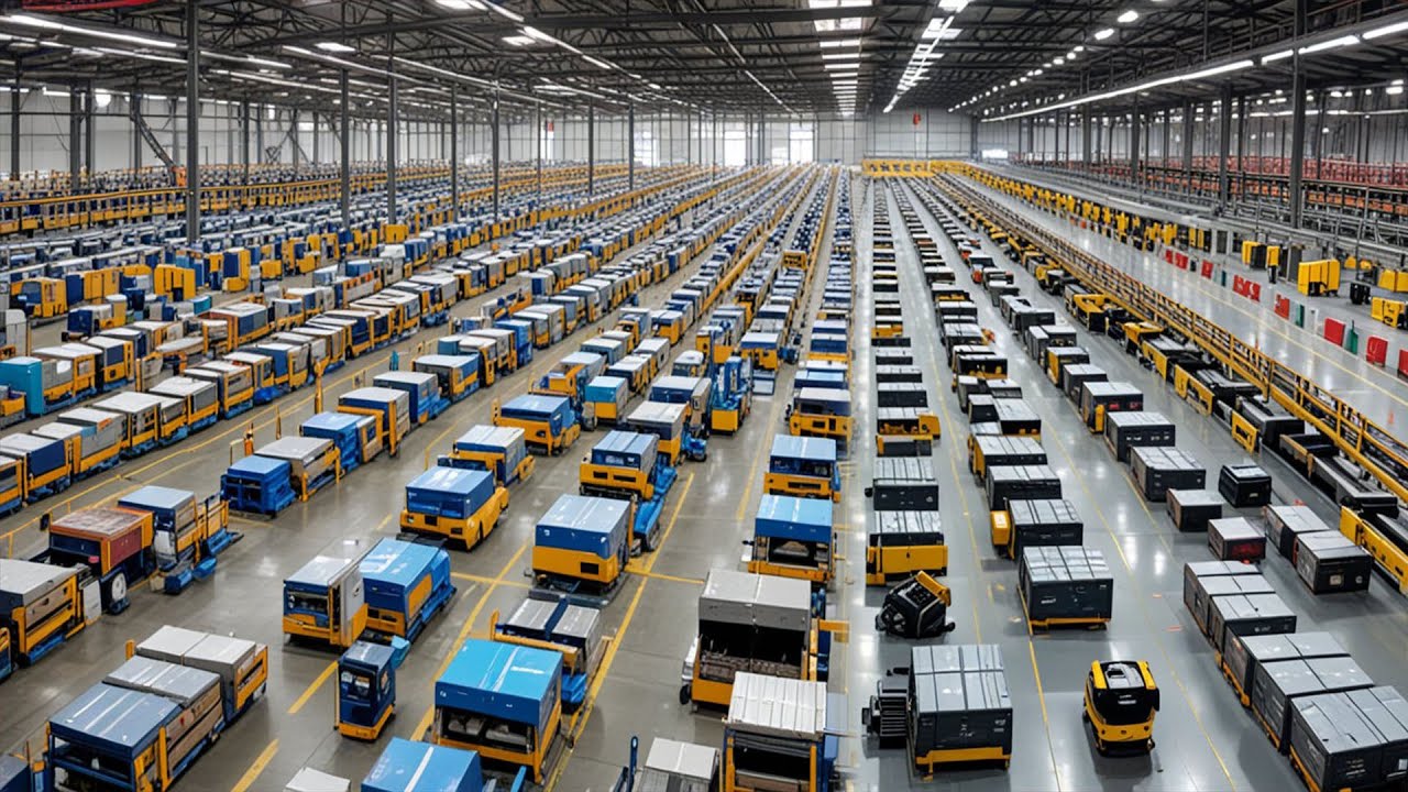 China’s Fully Automated Warehouses and Factories Redefine Industry