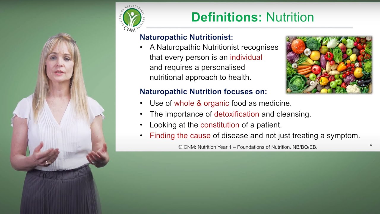CNM&rsquo;s Accredited Online Nutrition Course