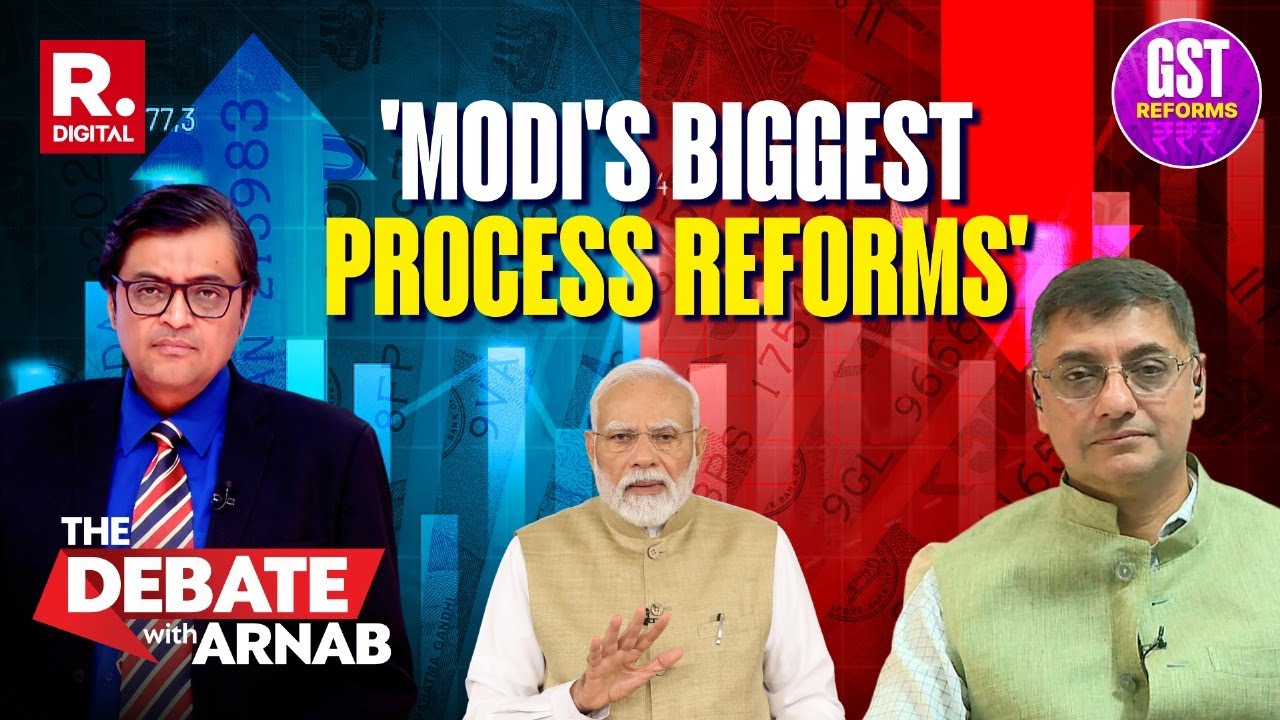 New GST Biggest Process Reforms In India: Sanjeev Sanyal Tells Arnab