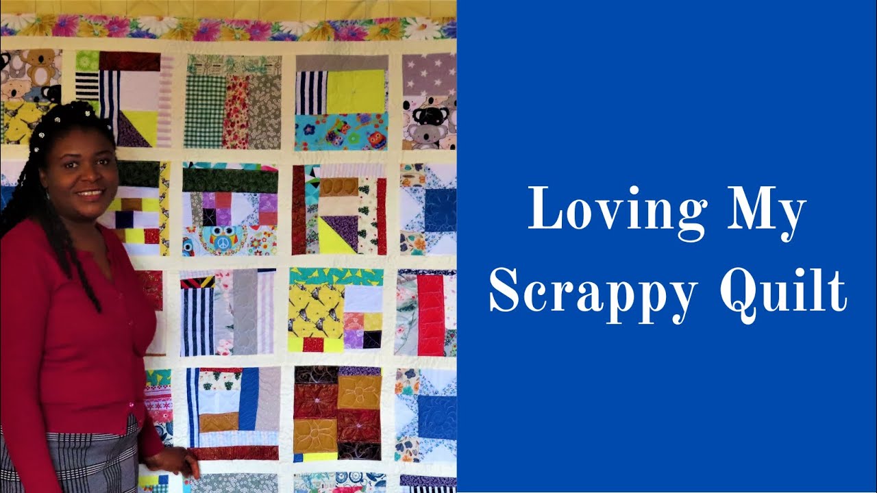 Loving My Scrappy Quilt ...*FAST SIMPLE TECHNIQUE* #quilting #quiltblocks