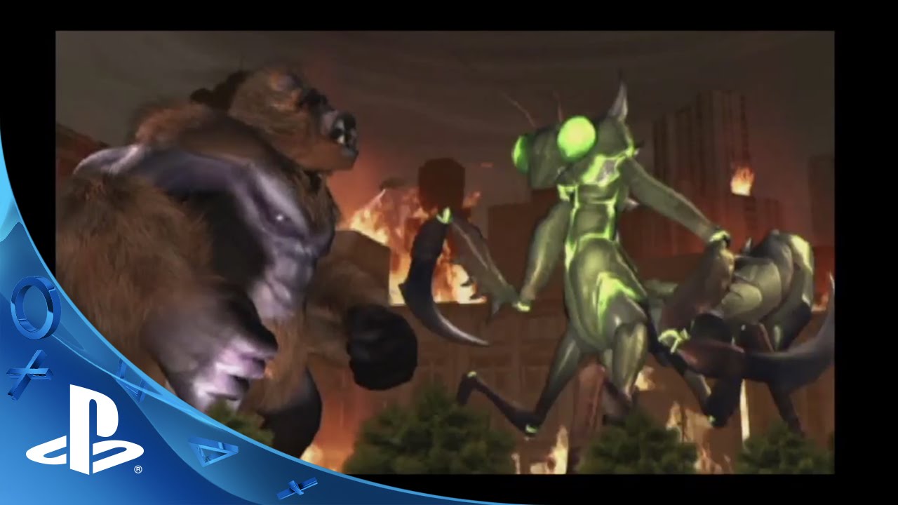 PlayStation Experience 2015: War of the Monsters - Gameplay Video 1 | PS2 to PS4