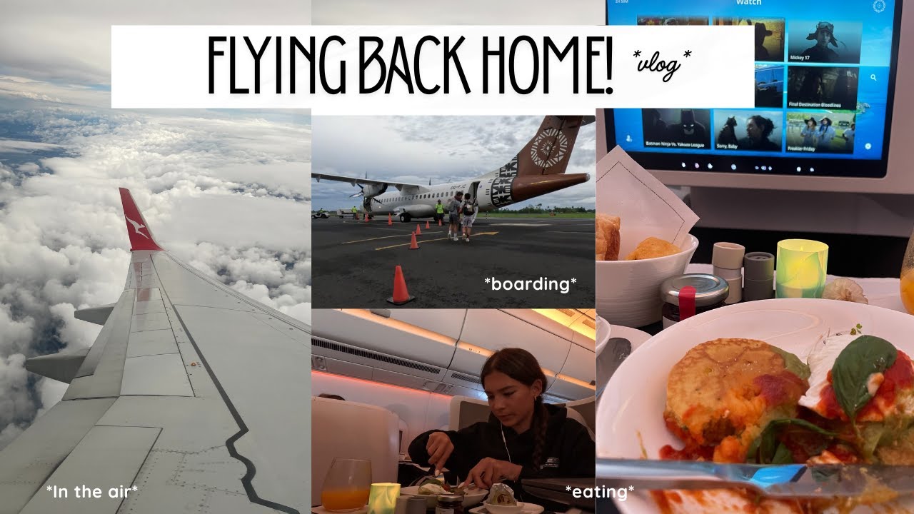 FLYING BACK HOME *In Business Class*