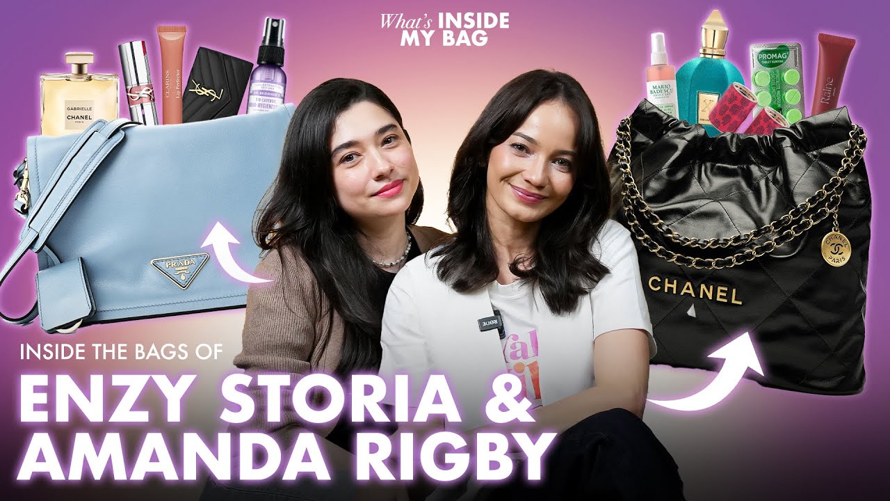 Tas Besar Enzy Storia VS Tas Kecil Amanda Rigby! Ternyata... Ini Isinya!