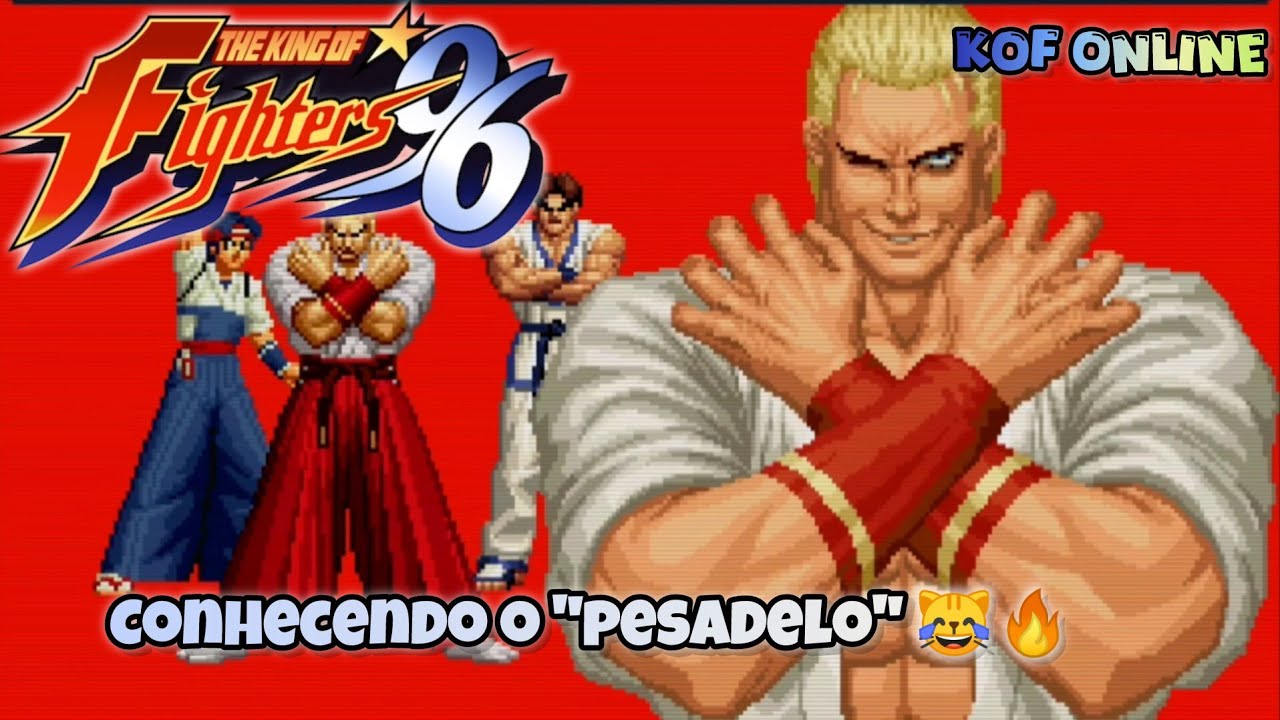 KOF '96 - Conhecendo um novo PESADELO: GEESE HOWARD 😰