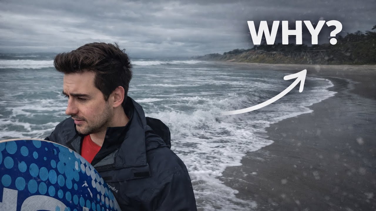 I Tried Skimboarding in Freezing Northern California