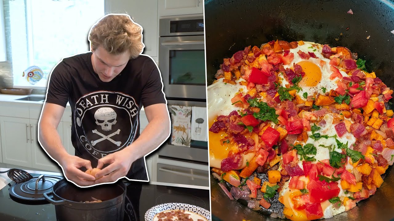 4 Ingredient Sweet Potato Breakfast Hash| The College Cook