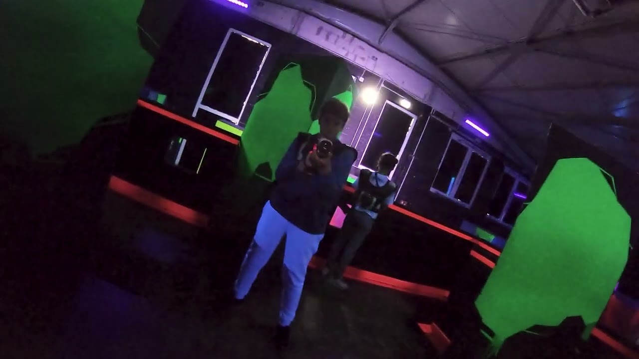 Eine Runde Laser-Tag in der LASERZONE Bielefeld | Faser-Cam
