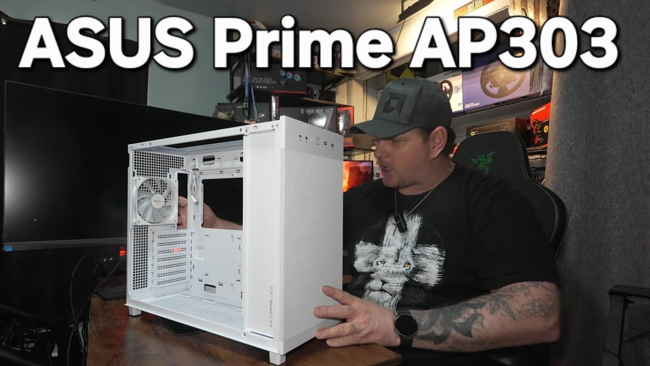 Обзор белого корпуса ASUS Prime AP303 Mesh для ПК