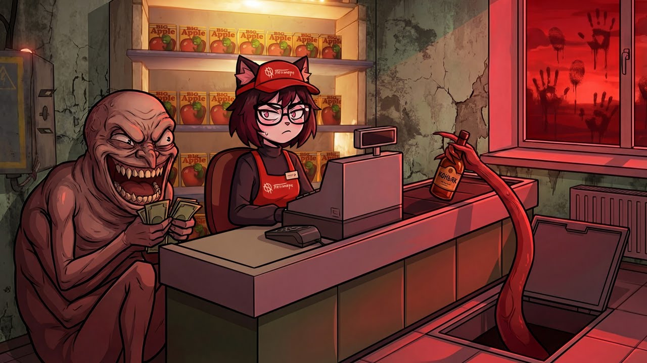 Работаю за звездюли в HELLMART