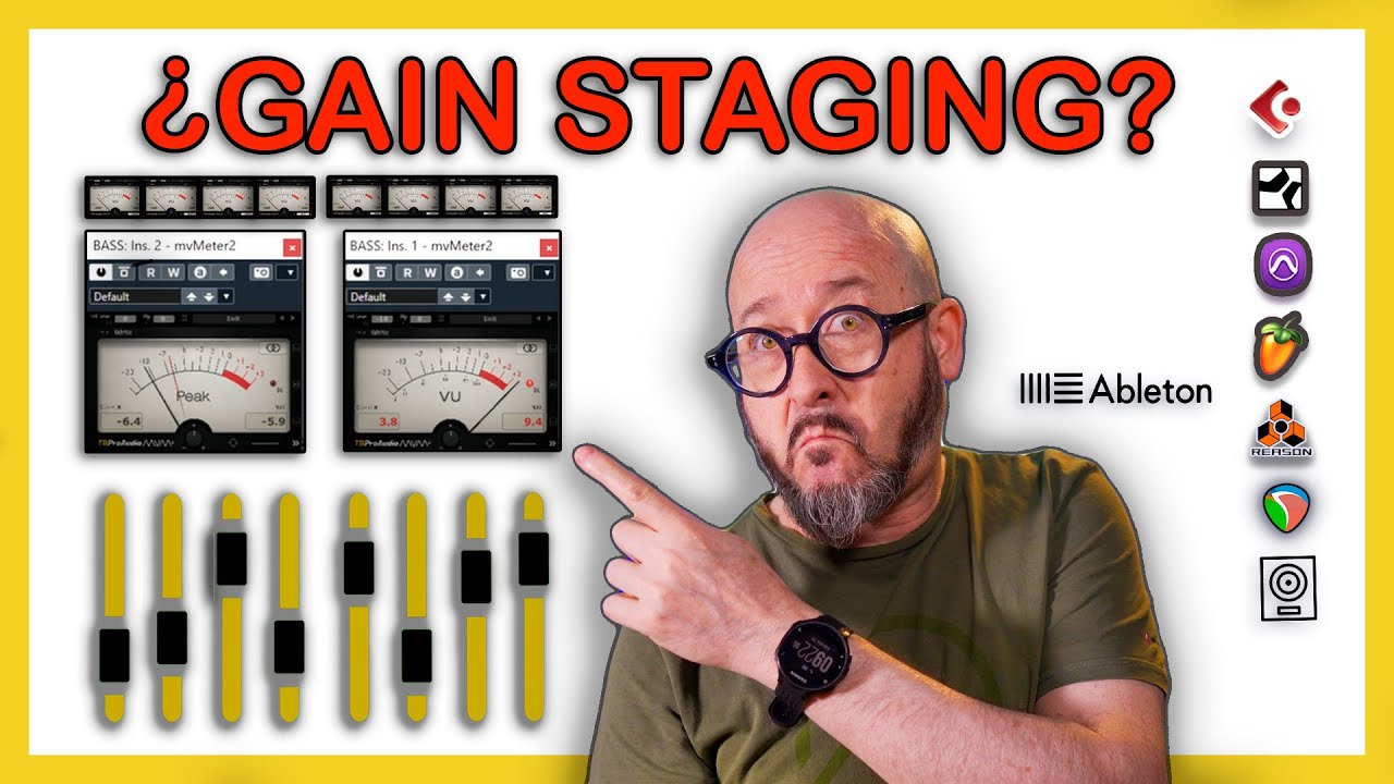 GAIN STAGING NO Siempre es NECESARIO Ejemplos en MEZCLA