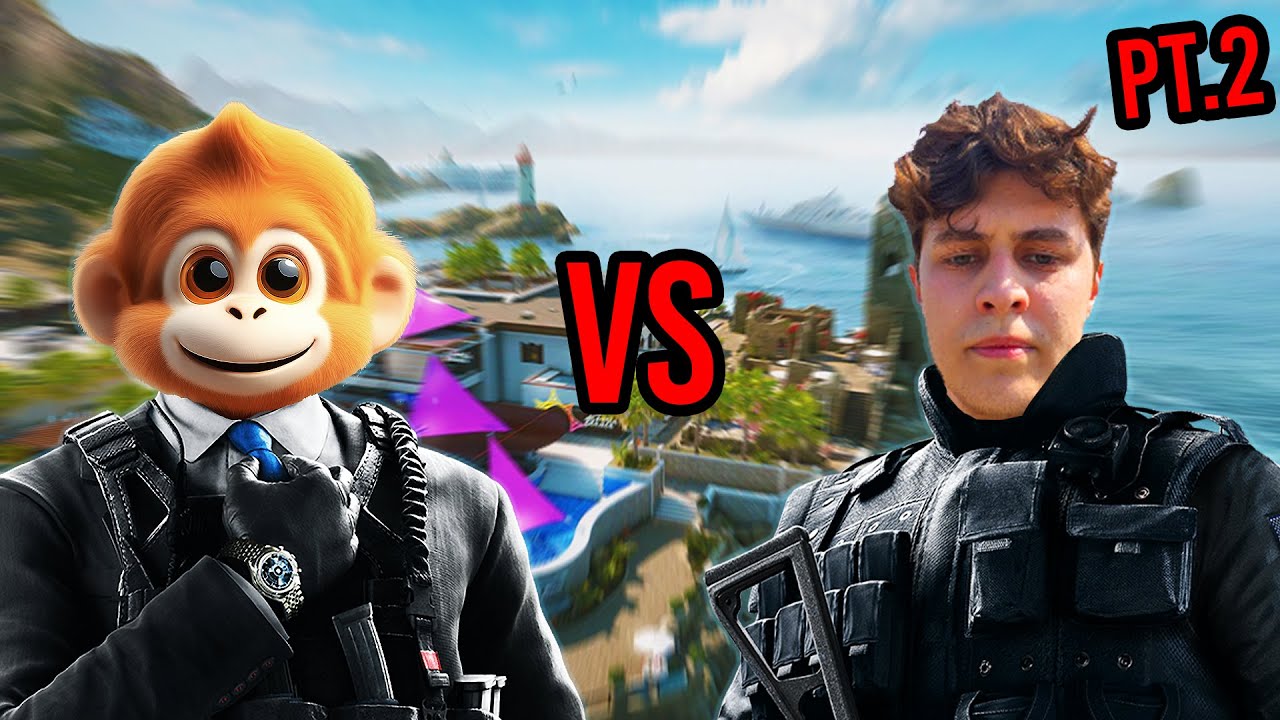 Monkey vs Burrthrilled PART 2